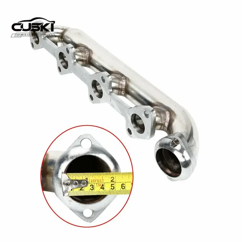 High Flow Headers Manifolds For 03-07 Ford Powerstroke F250 F350 6.0 quality Stainless Steel Exhaust Modification