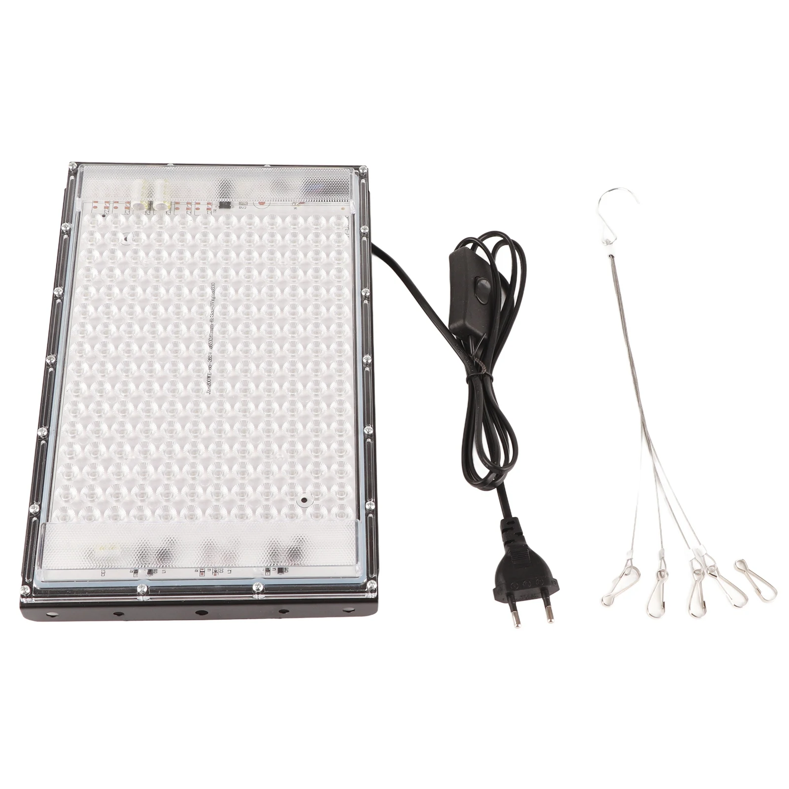 Tanning Light Device 100W Tanning Lamp 460nm Full Blue Lamp 192 LEDs 85‑265V Button Control Compact for Face for Body