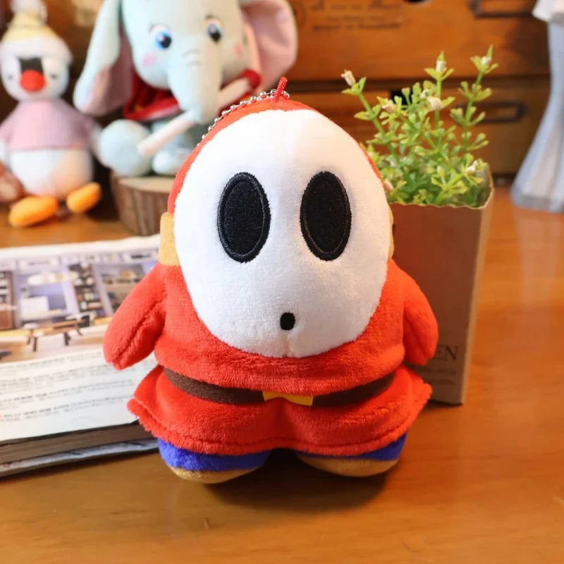 Urocza pluszowa maskotka Mario, przenośna, 15 cm, zabawka anime, kolekcja, mała zawieszka do plecaka, prezent świąteczny dla chłopca.