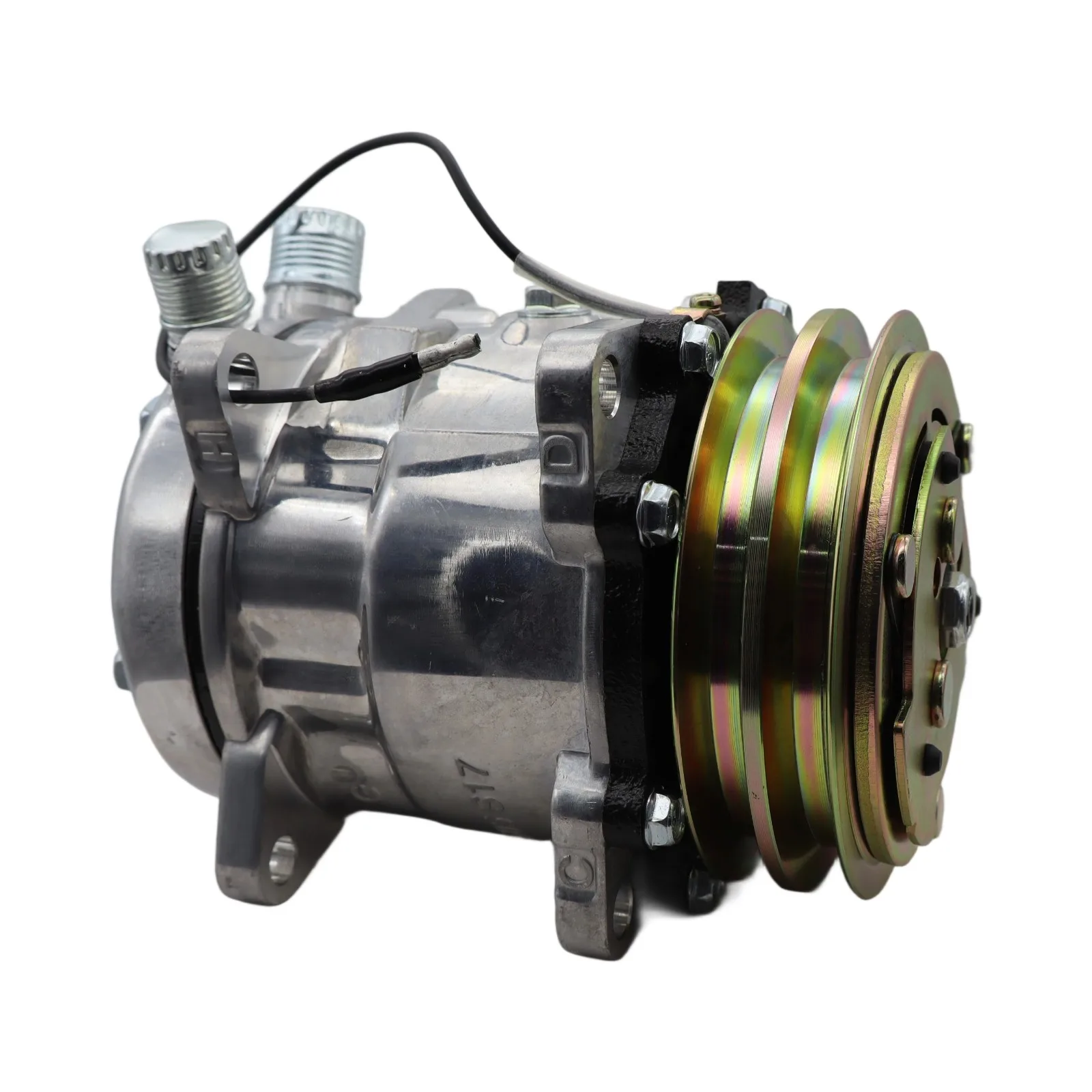 12V AC Compressor 345-4547 For Caterpillar 259D 279D 289D 299D 257D 277D 287D 236D 246D