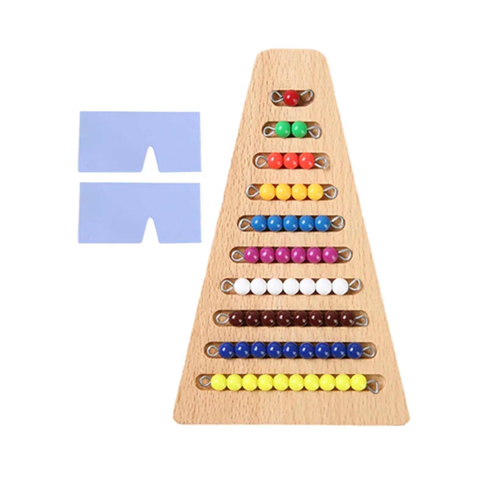 Ensemble de perles Montessori pour escalier, jouet de comptage, jouet de développement pour enfants