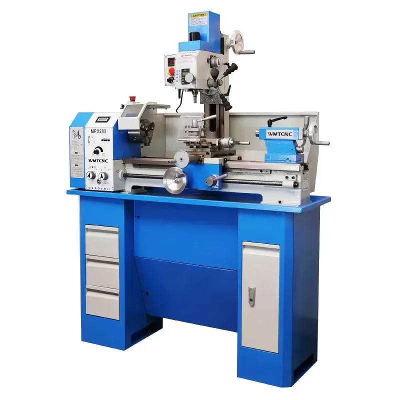 Economic Multi-purpose Lathe Machine MPV280 Combo Lathe and Milling Drilling Machine in China