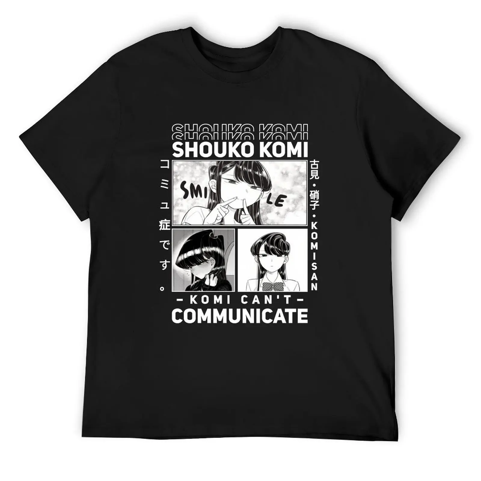

komi san T-Shirt summer 2025 gifts for boyfriend sublime mens workout shirts