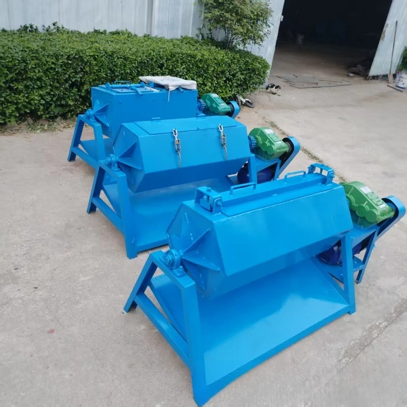 200 liter hexagonal automatic drum grinder, metal material refurbishment rust remover