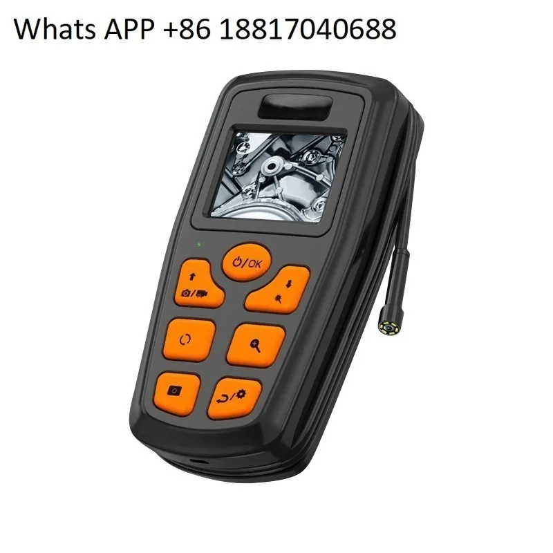 

Endoscope high definition camera car repair engine sewer pipe unlocking detector 2.4 inch 5.5mm lens + 1.5m hard wire