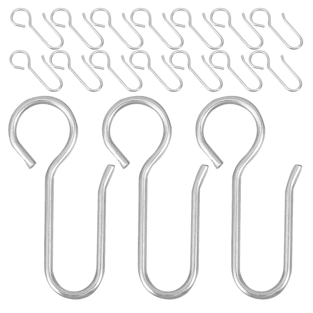 50Pcs Ceiling Decoration Hooks for Curtain Track Sliding Glider Hooks Ceiling Mounted Drapery Hanger Easy Install