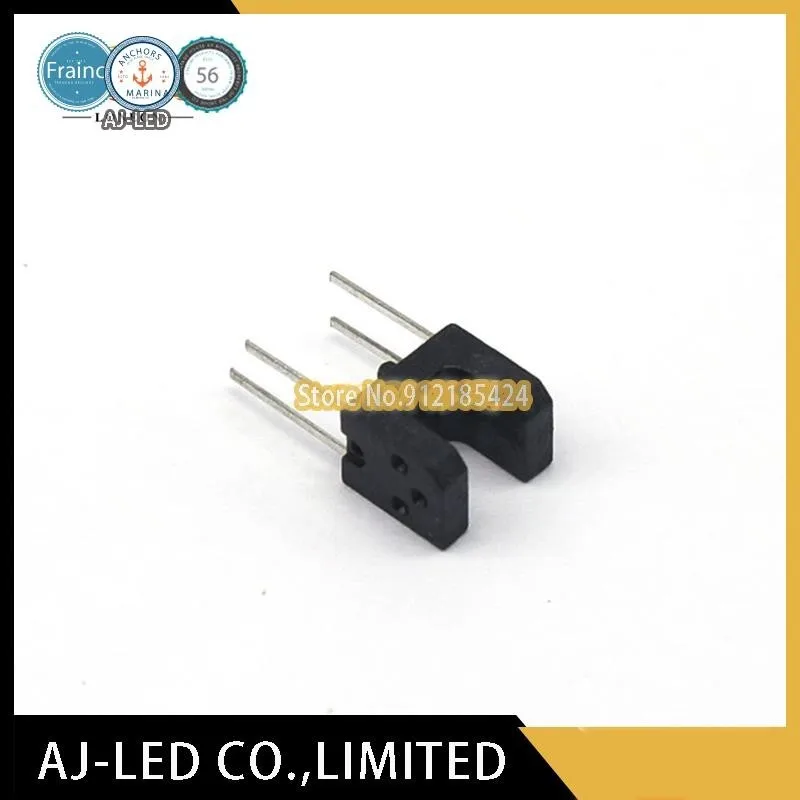 10pcs/lot RPI-352 photoelectric switch ultra-small optocoupler slot sensor transmissive through-beam DIP4 slot width 3mm new