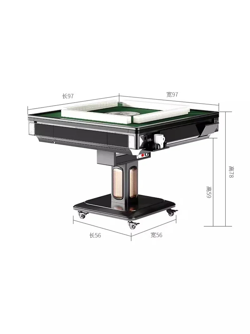 Power-driven Dining Table Fold Low Volume Storage Drawer Mahjong Table Automatic Shuffling Mesas De Comedor Home Furniture