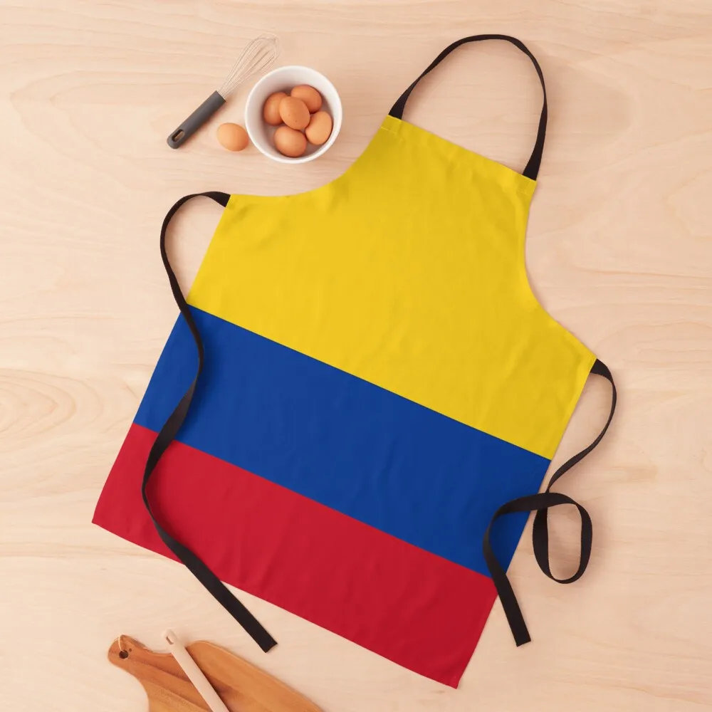 Colombia Flag - Colombian Dress Apron Kitchen Aprons Woman Kitchen Apron Chef Uniform For Men Kitchen Things And For Home