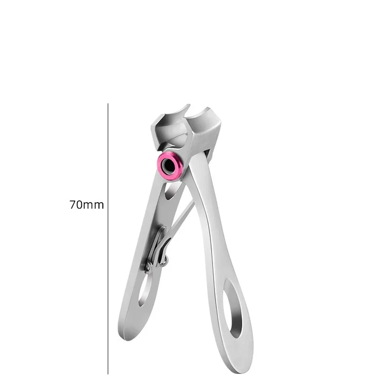 Large Opening Nail Clipper Process Stainless Steel Nail Clipper Gray Nail Clipper Nail Trimming Set Tool