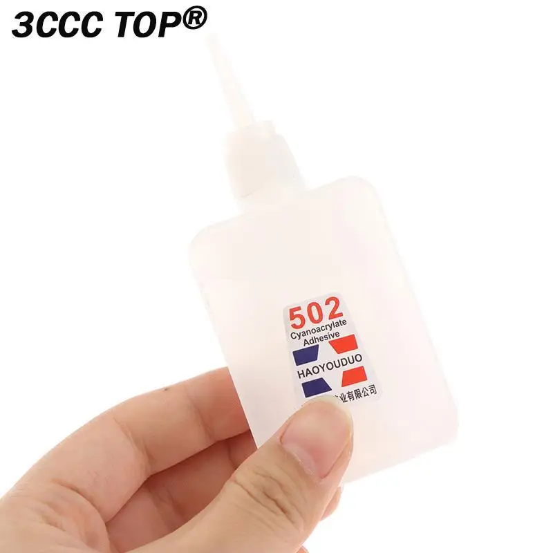 40ml Quick-drying Super Glue 502 Instant Strong Adhesive for Paper Wood Plastic Ceramics Hardware Fast Repairing Liquid Glue