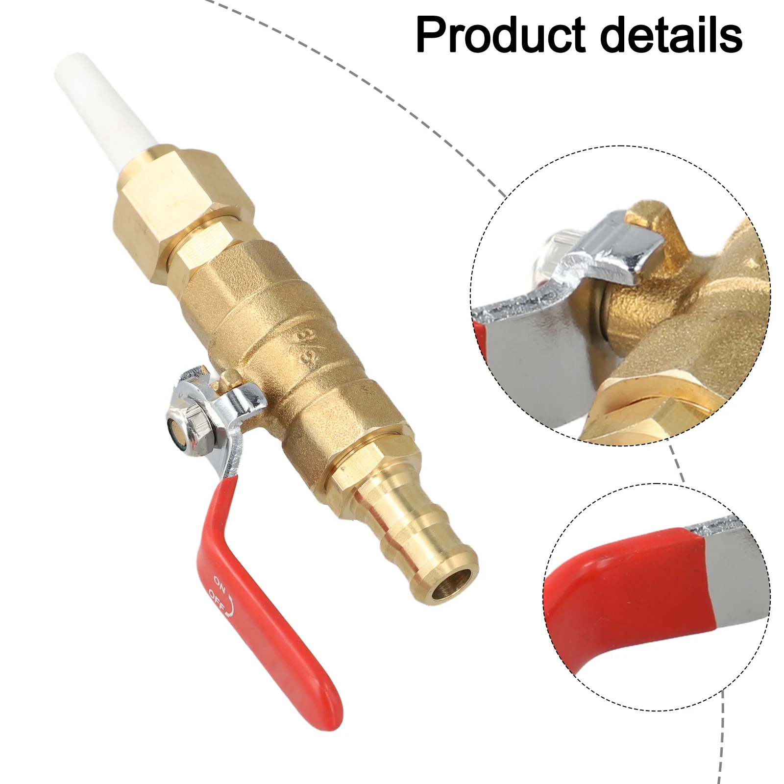 

High Performance Brass Ball Valve For Efficient Cleaning High-Speed Blasting Long Life Components For Automotive Restoration