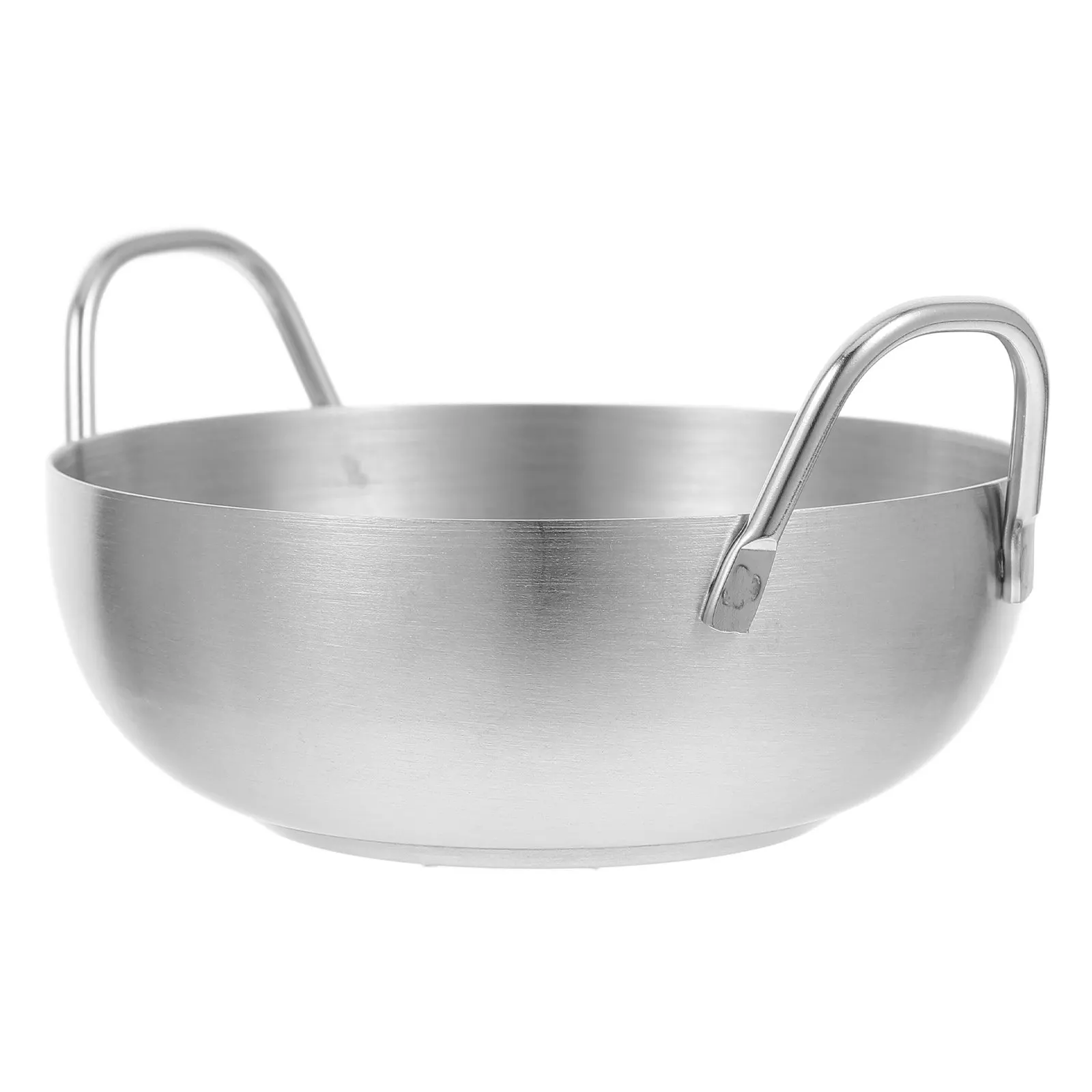 Tazón para Salsas de Acero Inoxidable con Doble Asa, Plato Redondo Pequeño para Salsa de Soya, Condimento, Uso en Restaurantes y en el Hogar