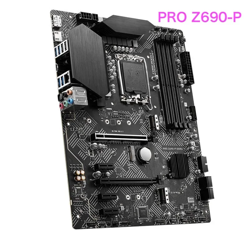 Suitable For MSI PRO Z690-P DDR4 Motherboard Support 12th Generation CPU LGA 1700 DDR4 Mainboard 100% Tested OK Fully Work