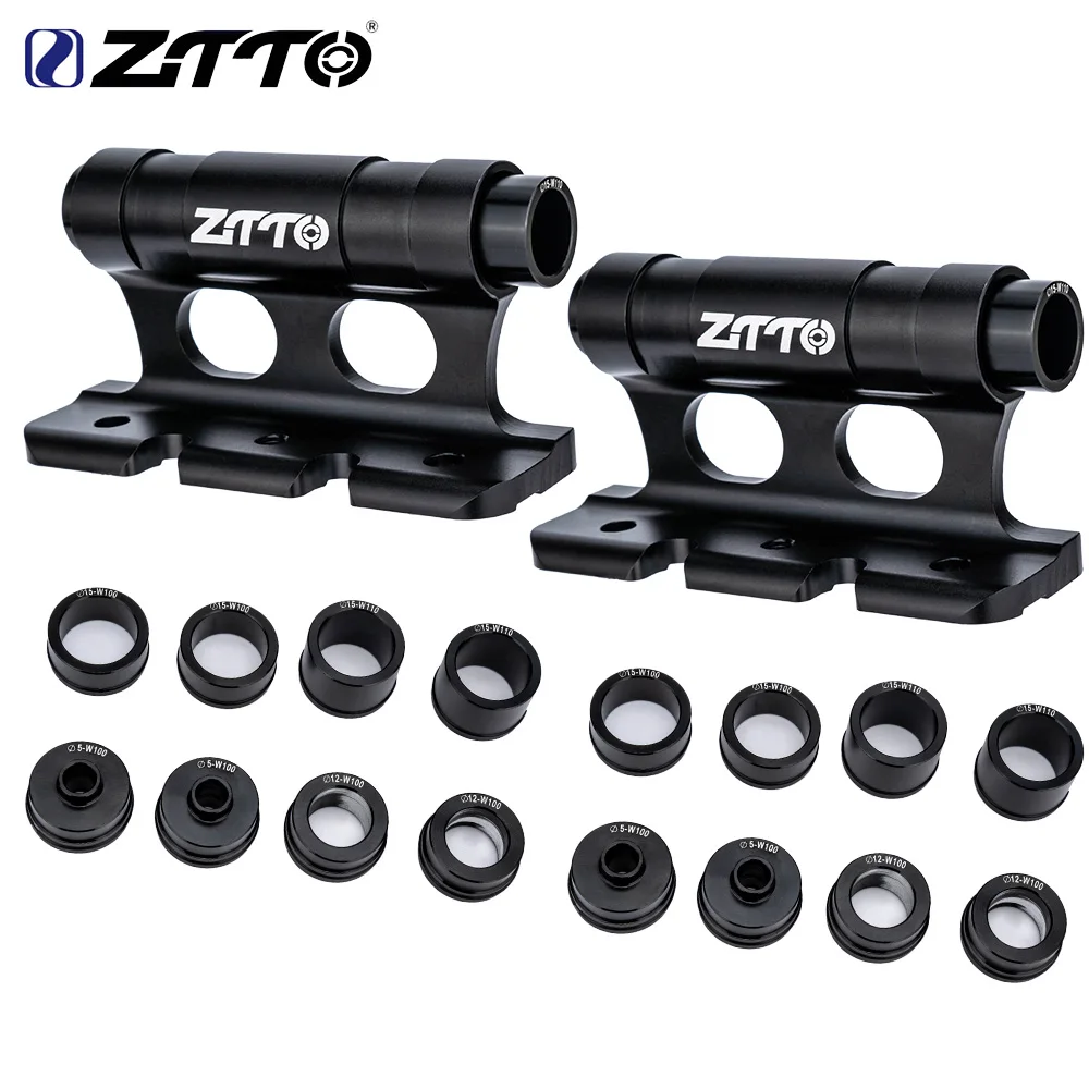 ZTTO Bicycle Fork Mount Car Roof Rack Support Quick Release Thru Axle Carrier MTB Road Bike Front Fork Block Stand Holder Racks image 3