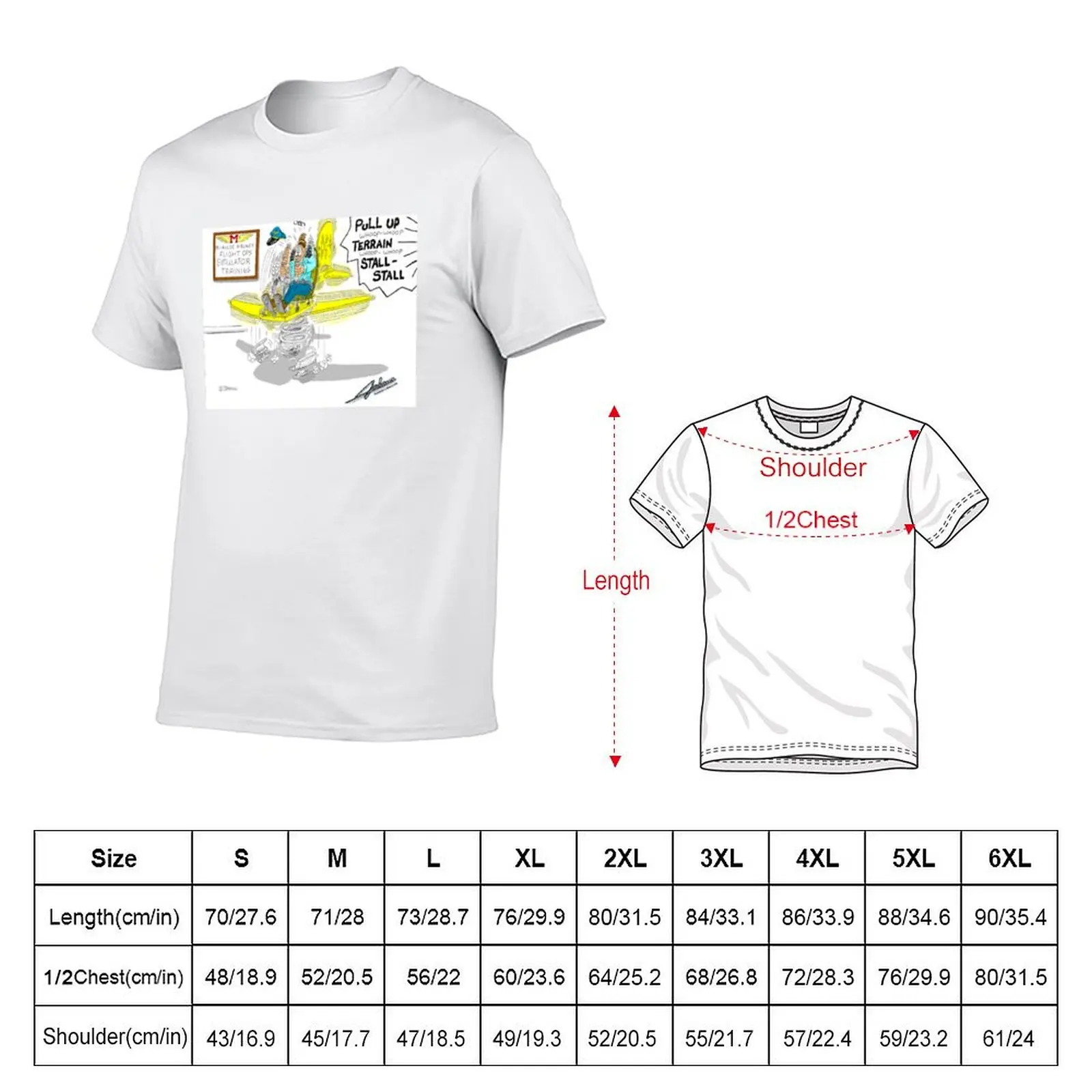 Flight Simulator T-Shirt Running Performance Short Sleeve Tee