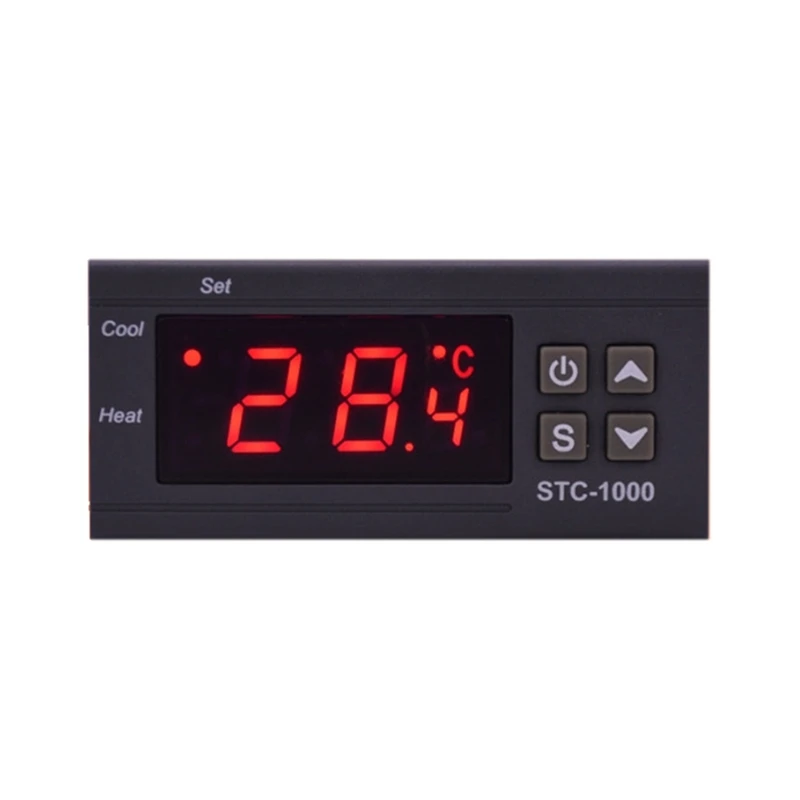 STC 1000 LED Digital Thermostat For Incubator Temperature Controller Thermoregulator Relay For Heating And Cooling Systems
