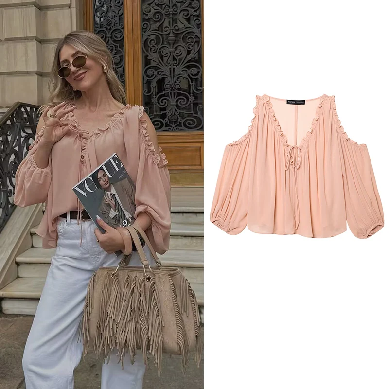 

2025 New Women's Shirts Tops Summer Chic Relaxed Elegant Holiday Women's Shirts Street Fashion Youth Joker Comfortable Shirts