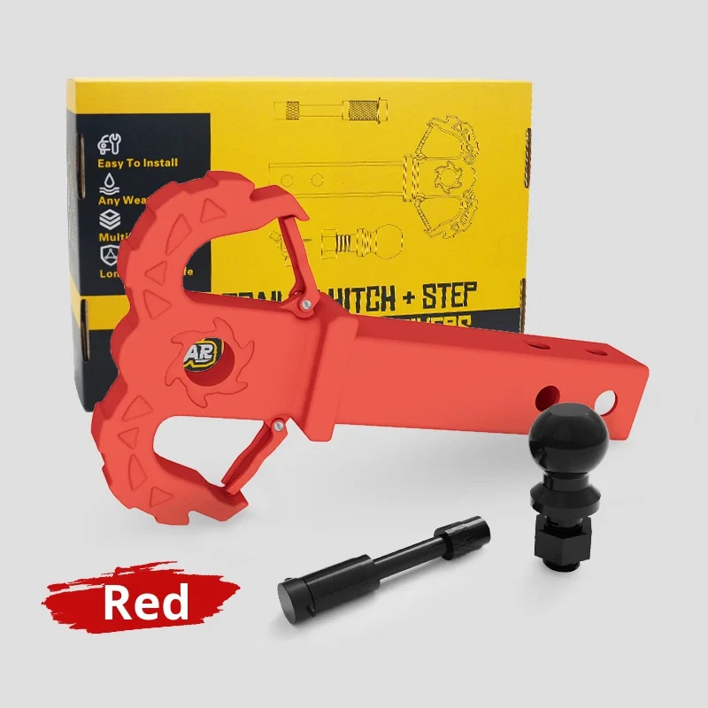 Trailer Hitch Ball Head Trailer Arm Square Base Universal Towing Rv Off-Road Rescue Hook 500kg view 5