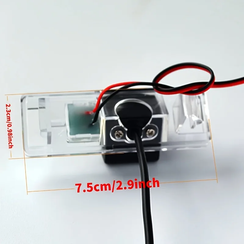 Replacement Rear View Backup Camerafor Licence Number Plate Light Lamp for Nissan Qashqai X-Trail Sunny Note Micra Almera Armada
