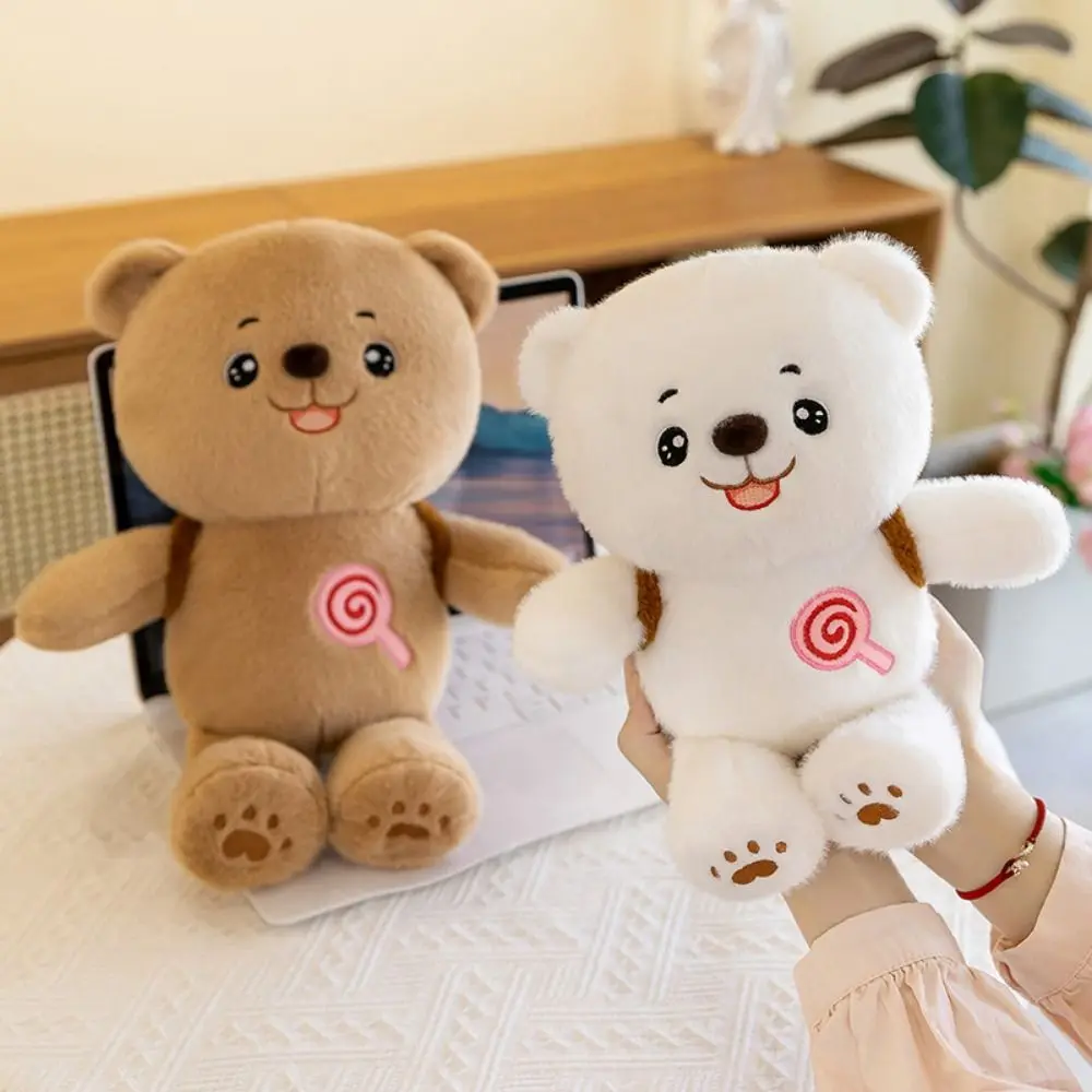 

Candy Happy Bear Plush Doll Fluffy PP Cotton Simulation Bear Plush Doll Soft Simulation Stuffed Animal Plush Toys Students