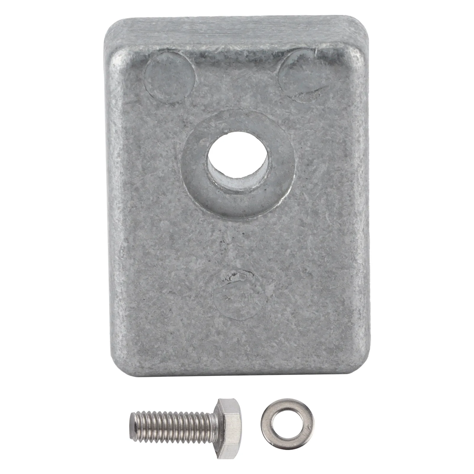 Outboard Anode Block 41106‑ZW9‑000 Outboat Transmission Block Anode 5532095310 Fit for Outboard Lower Unit BF25 / BF30 / BF8