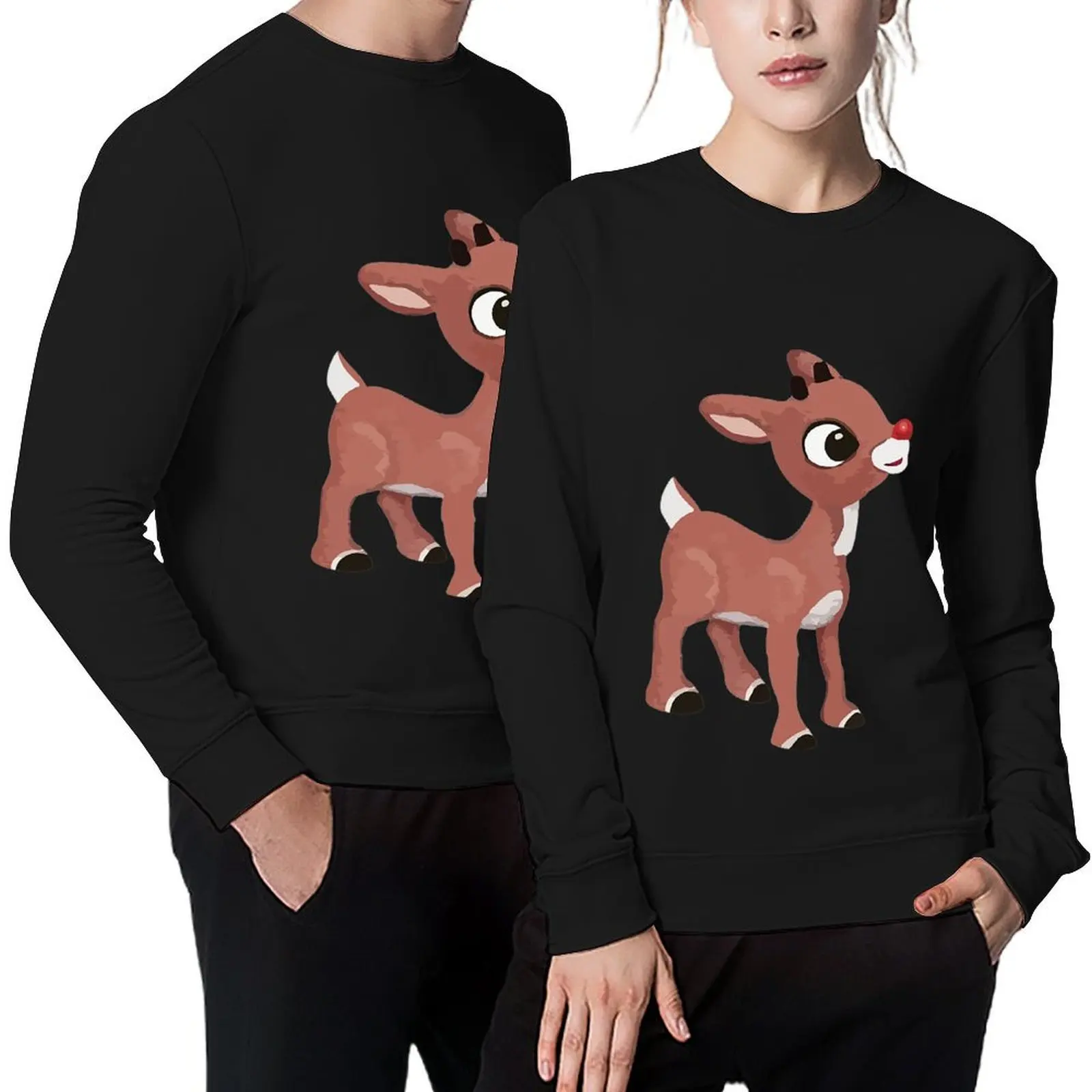 

Classic Rudolph The Red Nosed Reindeer Pullover men's sweat-shirt men's autumn clothes mens clothes anime sweatshirt