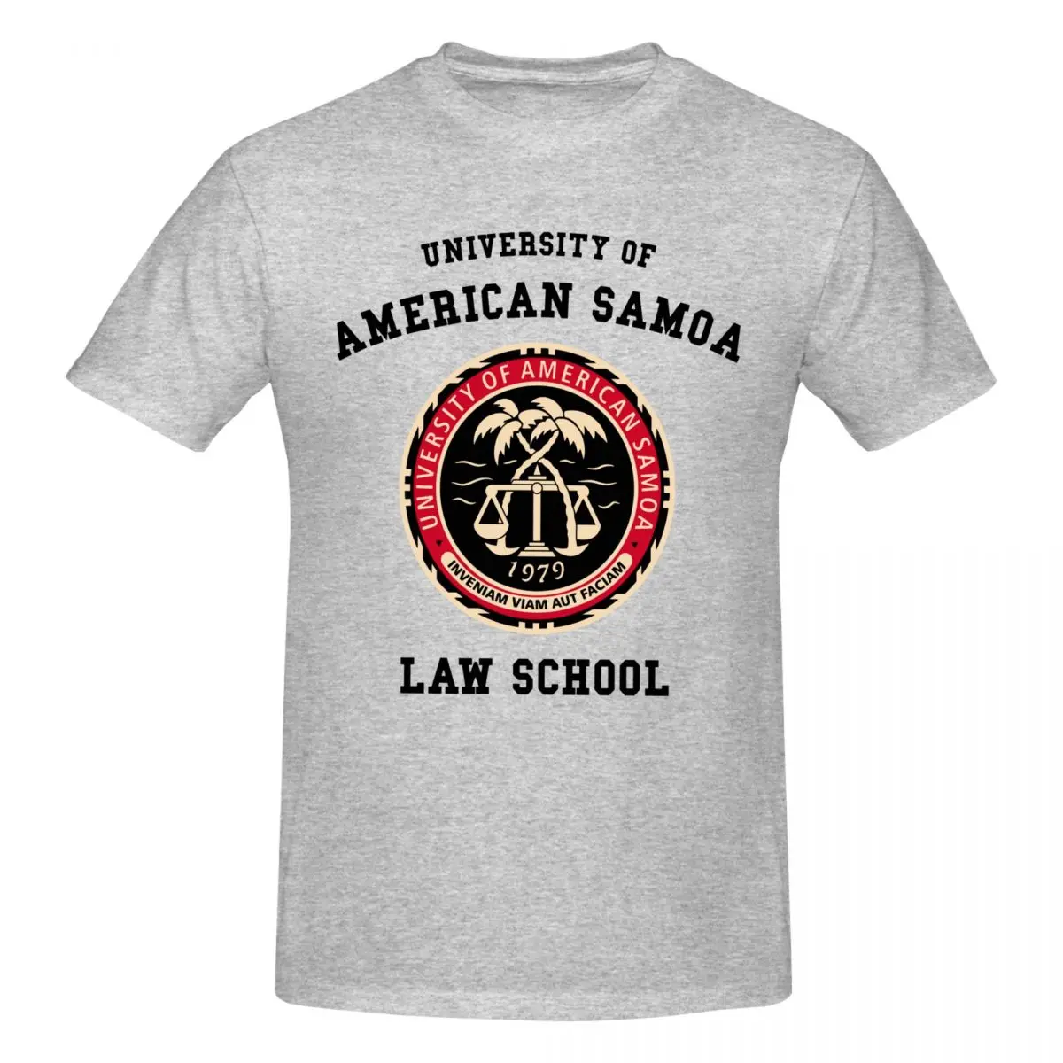 Men University Of American Samoa Law School Logo Better Call Saul T Shirt Vintage Big Size Cotton Crewneck Sleeve Men Clothing