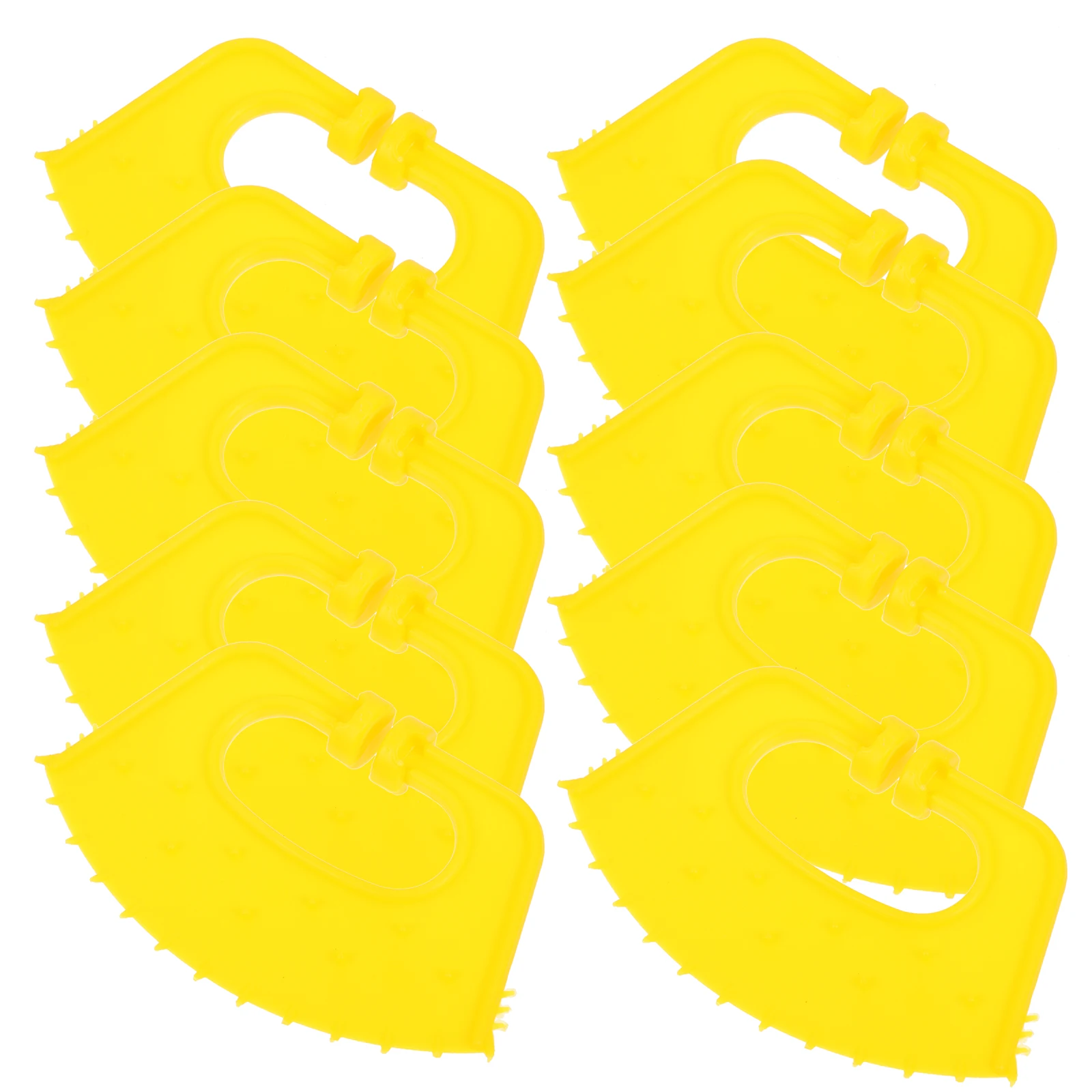 10 قطعة مشبك فطام العجل قابل لإعادة الاستخدام مشبك الأنف البلاستيكي لبقرة الثور معدات مزرعة مقاومة للاهتراء