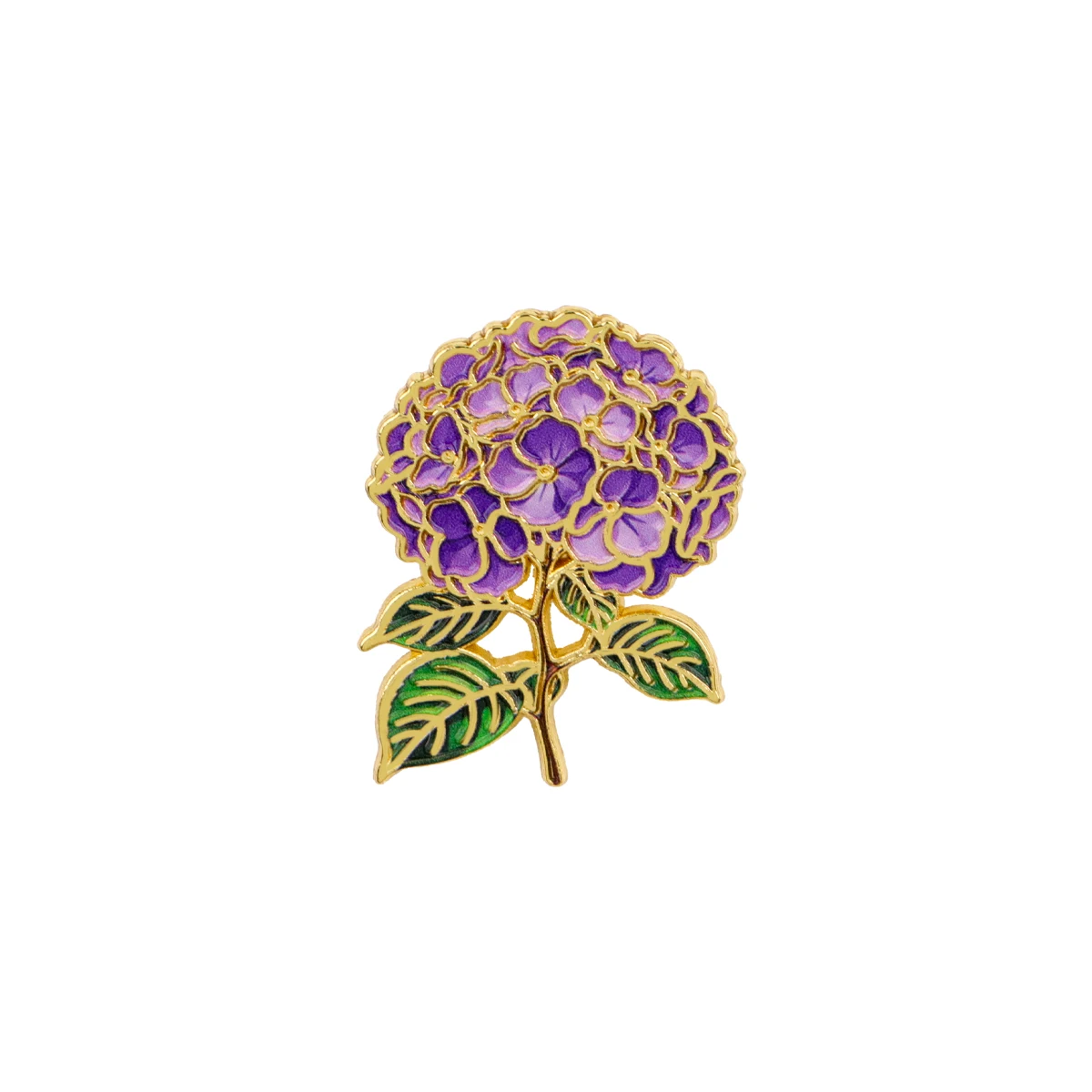 Peach Blossom Cartoon Enamel Pin Hydrangea Lapel Backpack Pins Rose Tulip Poppy Badges Brooch for Clothes Jewelry Gifts Friends