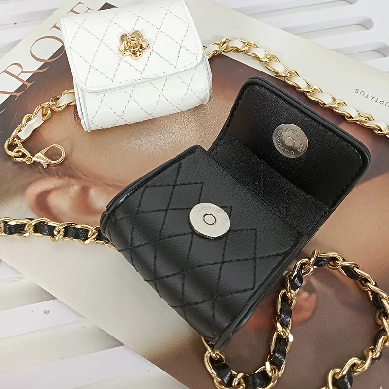 Luxury Designer Girdle Chain Belt Bag Female Mini Waistpack Versatile Purse Elegant Belt For Women Dress Jeans Waistband