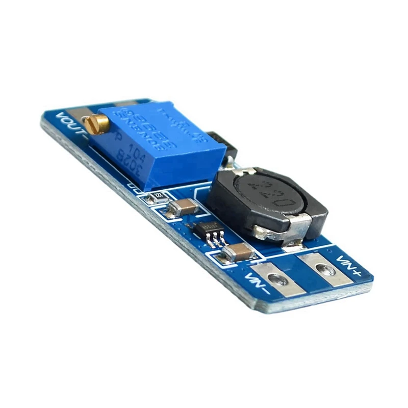 الترويج! 20 قطعة، محول MT3608، DC-DC، منظم تعزيز، وحدة طاقة USB، 2 فولت - 24 فولت إلى 5 فولت - 28 فولت، مخرج 2 أمبير، Micro-USB
