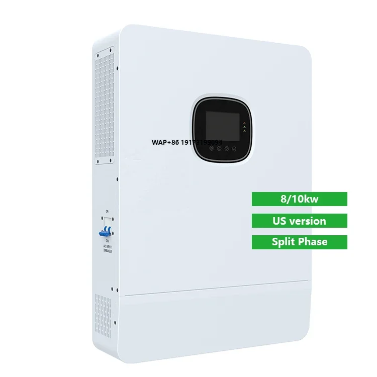 Split Phase US Version 120V/240V Pure Sine Wave 10kw Off Grid Hybrid Solar Inverter for Caribbean Country