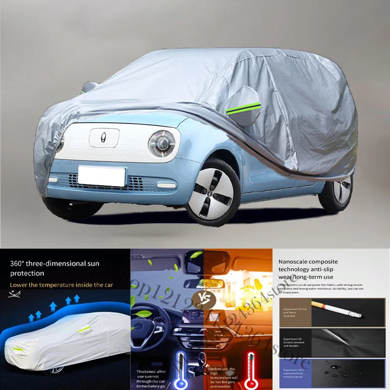 

For ORA R1 Auto Anti snow Anti dust Anti-uv Anti peeling paint And Anti Rainwater 210t car cover Car cover Protection