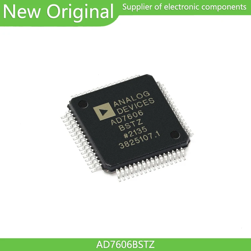 

1PCS AD7606BSTZ AD7606BSTZ-RL LQFP64 8-channel DAS with built-in 16 bit synchronous sampling ADC chip