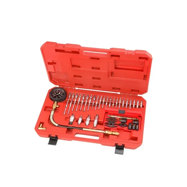 diesel engine glow plugs set 37 pcs compression tester