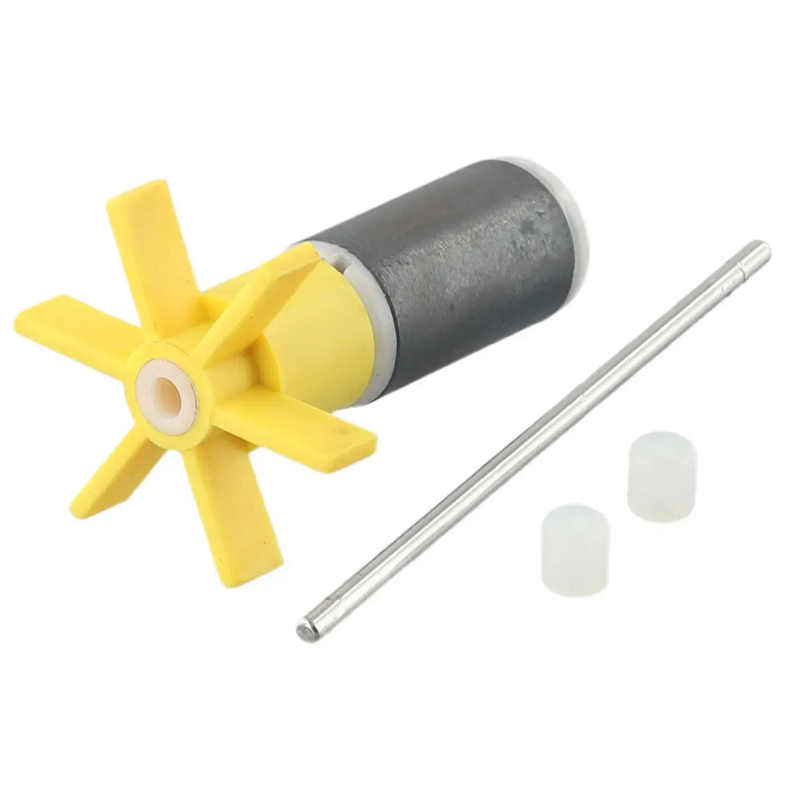 

Aquarium Water Pump Yellow Replacement Filter Impeller Rotor Shaft Bearing Pump RotorMicro Aquarium Pump Accessories