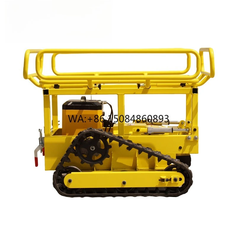Autonomous Robotic Mower MR50F 4KW 48V Mowing and Transport Vehicle Remote Monitoring for Agricultural Orchard Farm Park Lawn