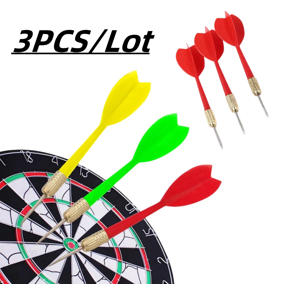 High Quality Needle Dart Board Dartboard 11cm Needle Integrated Dart Needle Metal Darts 3pcs Dartboard Game