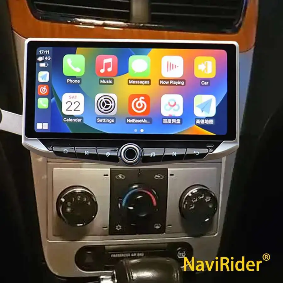 Android 14 Car Radio Screen For Chevrolet Cobalt Equinox HHR Malibu Pontiac GPS Carplay Head Unit Multimedia Video Player Stereo