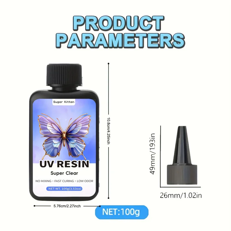 راتنجات الايبوكسي فائقة الوضوح. معالجة سريعة، لصنع المجوهرات، الحرف اليدوية، مستلزمات صناعة المجوهرات، مواد الديكور الحرفية، R الزخرفية