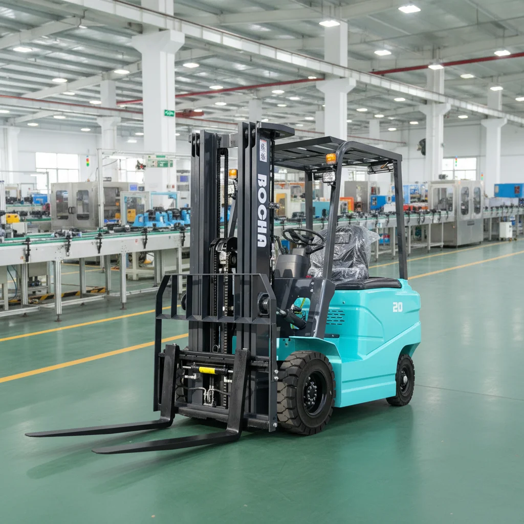 

Компактный электрический вилочный погрузчик с портативным аккумулятором для домашнего бизнеса и работы в небольших складах