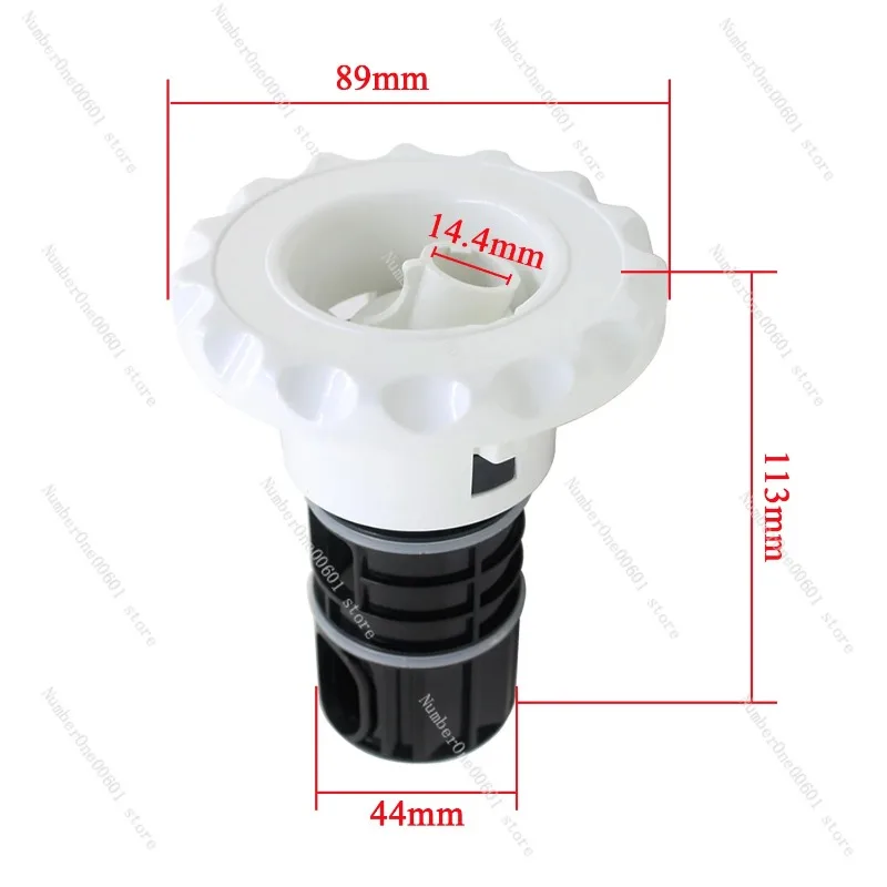 For Swimming Pool 360 Rotation Massage Nozzle, Spa Eyeball Jet Water Outlet, Pool Accessory Replacement Part