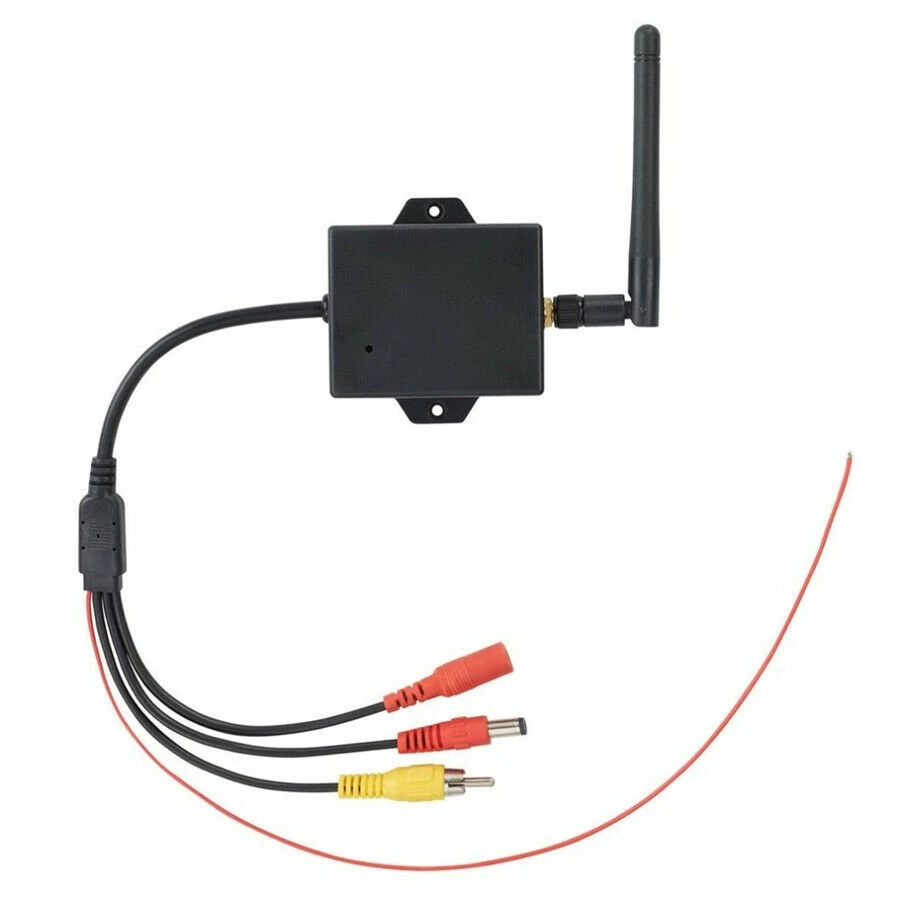 modulo transmissor sem fio wifi para carro camera de backup video av retrovisor kits preto 01