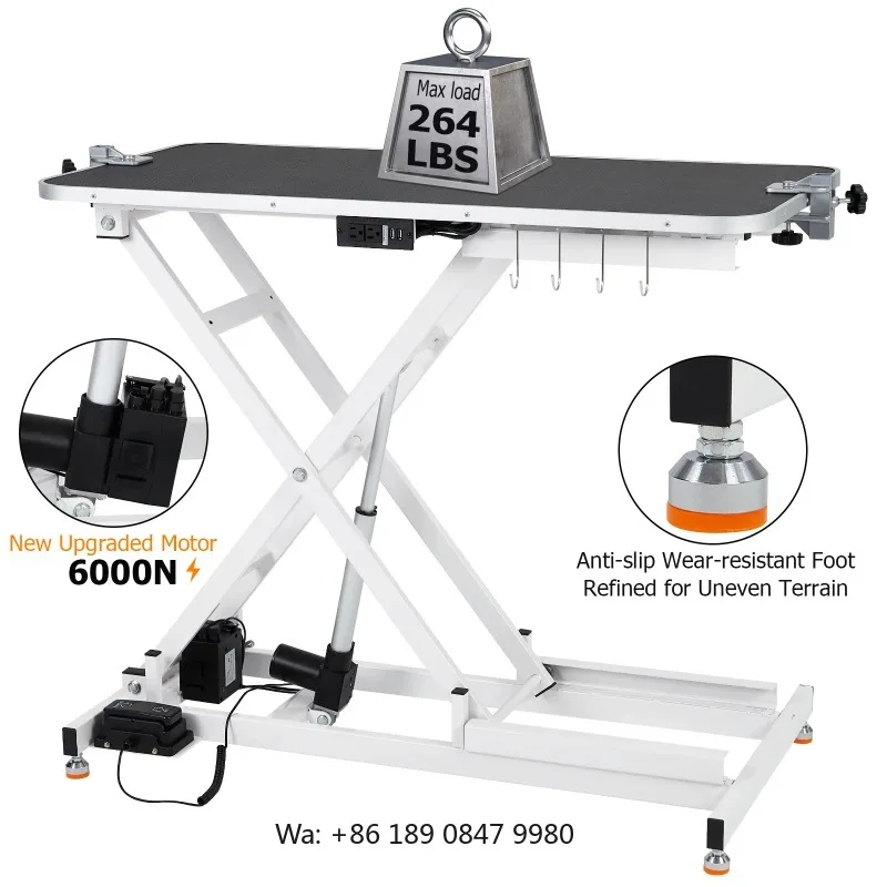 【Hot】Electric Lift Dog Grooming Table Heavy Electric Grooming Arm Table for Pets & Large Dogs Adjustable Height Non-slip Deskto 5