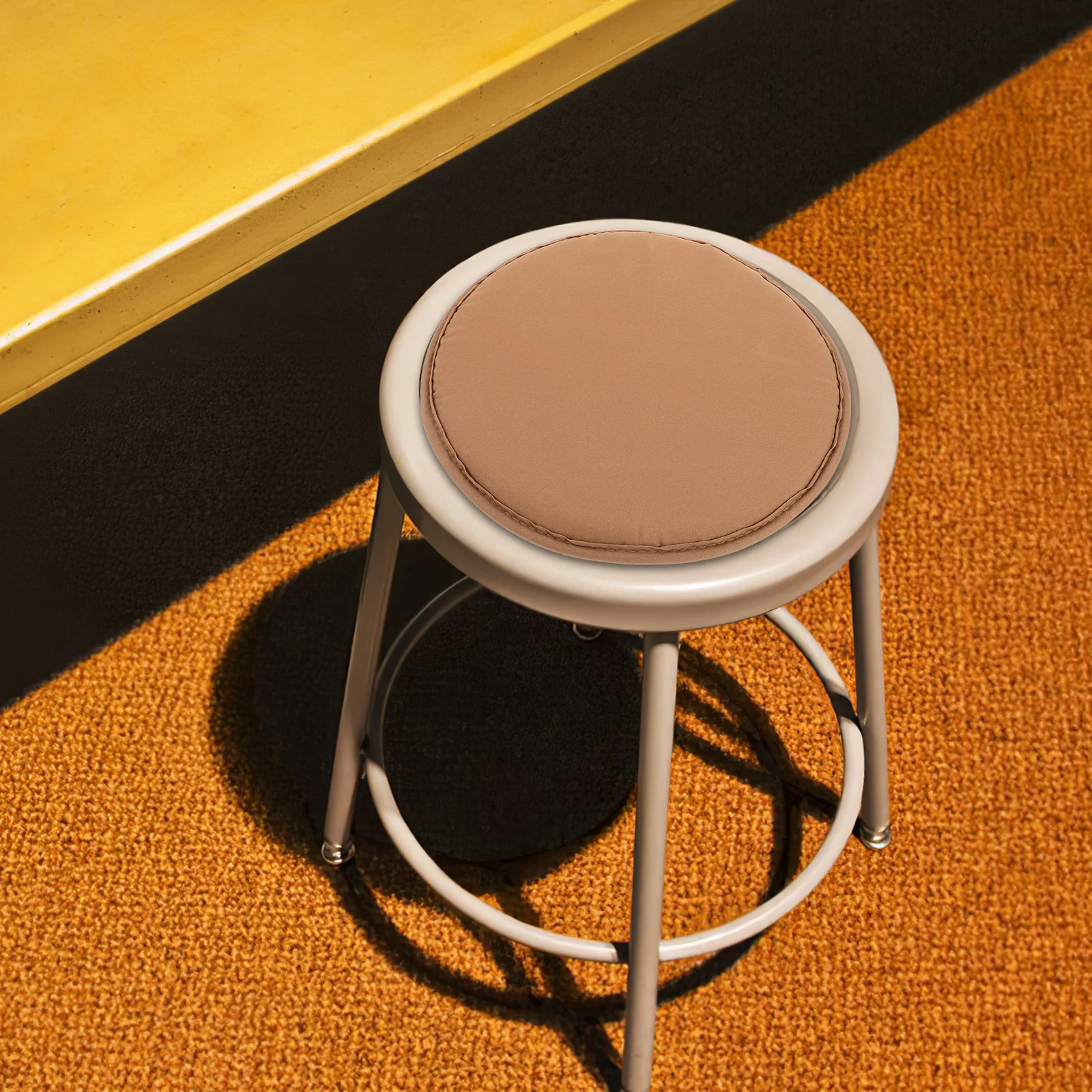 

2Pcs Round Thickened Seat Cushions Portable Chair Pads for Outdoor Camping Stool Cushion Comfortable Easy Wash Seat Pads