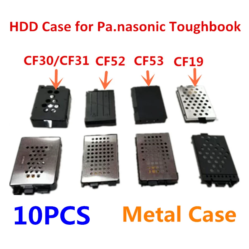 

5/10 pcs HDD Case Caddy with Cable Connector For Panasonic Toughbook CF19 CF-19 CF30 CF-30 CF31 CF-31 CF52 CF 52 CF53 CF-53