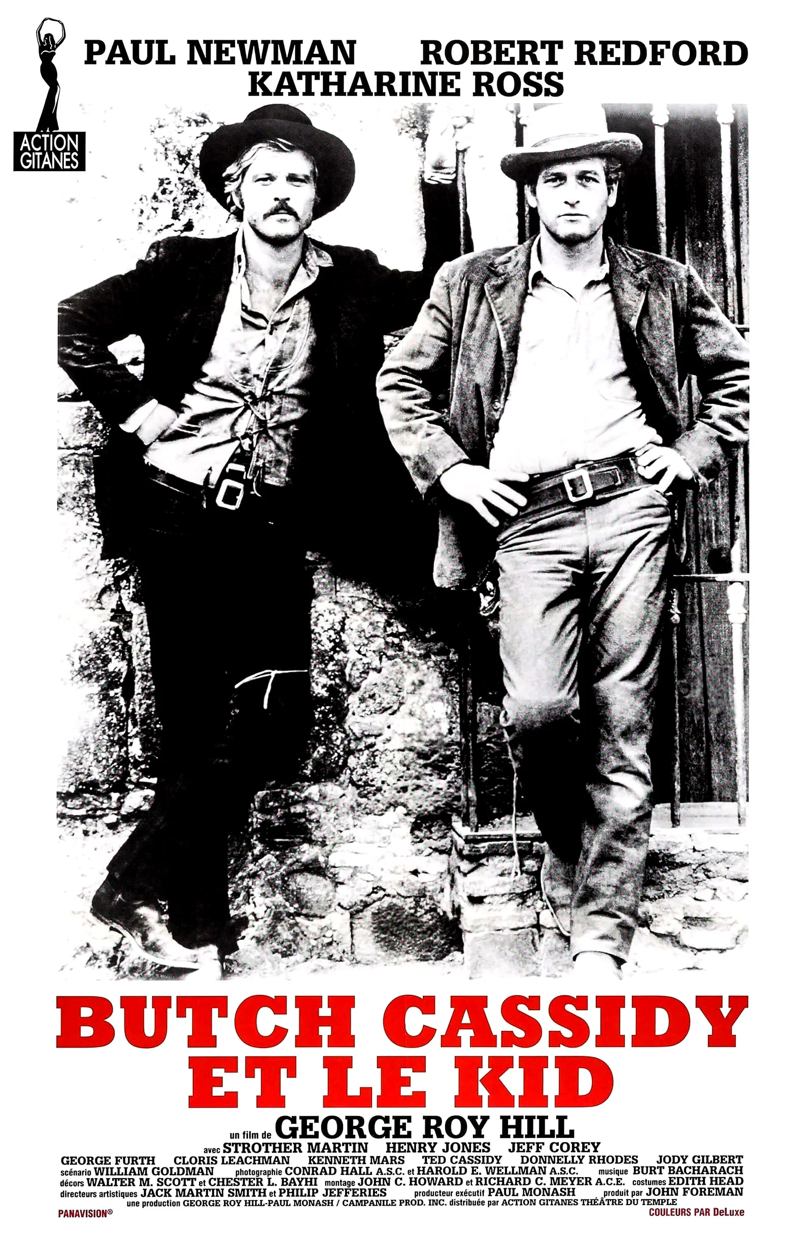 Film Butch Cassidy en de Sundance Kid (1969) Fotoafdruk Poster Wall Art Rome Decoratie