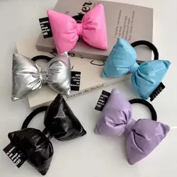 Dopamine Bright  Bow Hair Rope Large Head Back Haircord Headdress Y2K Cute Funny Hair Trim for Women Girls Hair Accessories