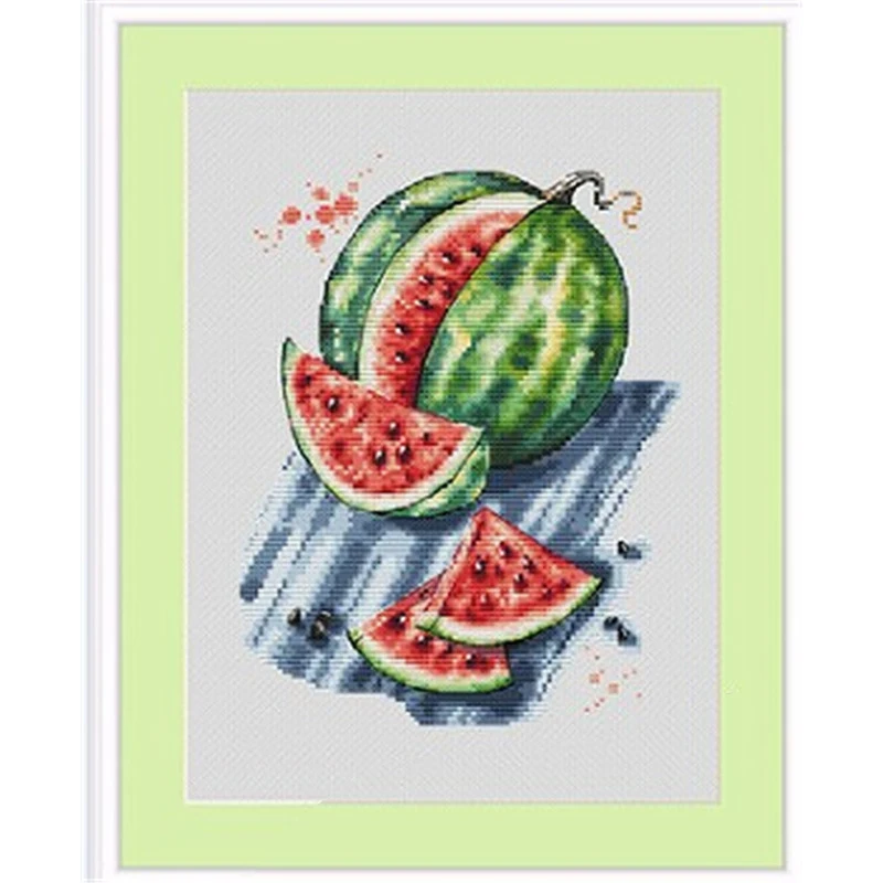 

ZZ6256 Cross Stitch Set Cross-stitch Kit Embroidery Needlework Craft Package Cotton Fabric Floss Homfun Painting Animal Crossing